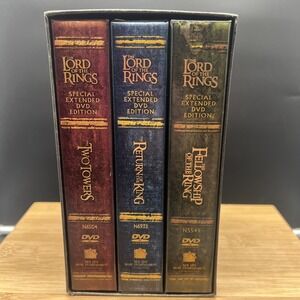 The Lord of the Rings Trilogy Extended Edition (Blu-ray + DVD 15-Disc Box Set)